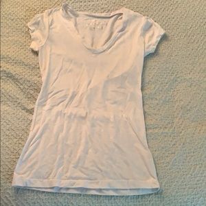 Poof white v neck shirt